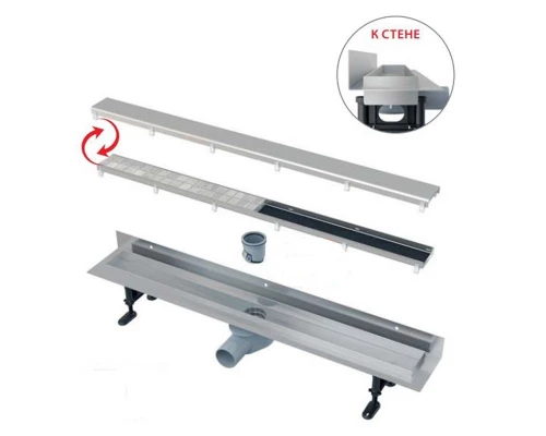 Душевой лоток AlcaPlast APZ23-DOUBLE9-850