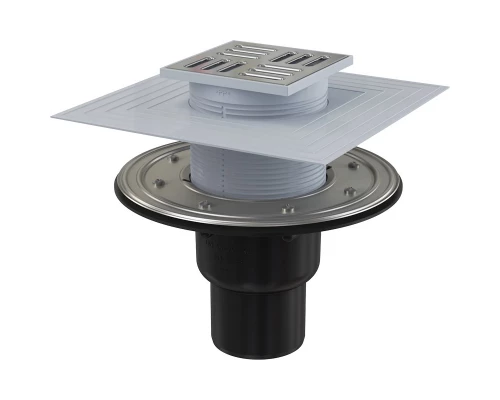 Душевой трапAlcaPlast APV4344 с прямой подводкой