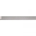 Решетка AlcaPlast Line-300 глянцевая/матовая