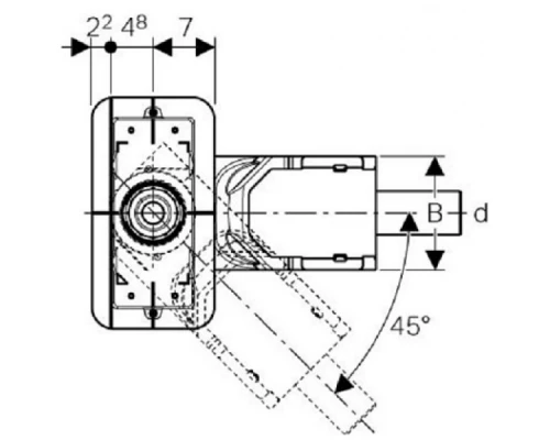 Корпус душевого канала Geberit CleanLine 154.152.00.1 для стяжки пола от 65 мм; L30см