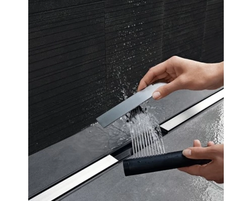 Крышка душевого канала Geberit CleanLine20 154.451.00.1, 30-130 cм, тёмный металл/матовый металл