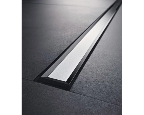 Крышка душевого канала Geberit CleanLine20 154.451.00.1, 30-130 cм, тёмный металл/матовый металл