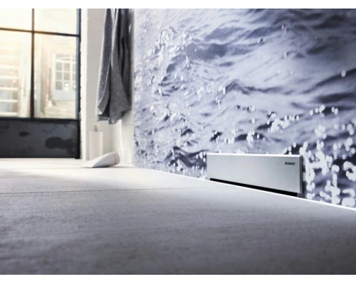 Душевой трап Geberit Duofix, для душевой системы с водоотводом в стене, для встраиваемого в стену смесителя, 111.580.00.1