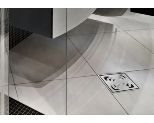 Трап водосток Pestan Confluo Standard Vertical Square Mask 150*150 мм нержавеющая сталь с рамкой 13000076