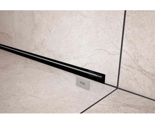 Душевой лоток Viega Advantix Vario 736552 под щелевую решетку, пристенный, подрезной от 30-120 см, высота сифона 8,5 см