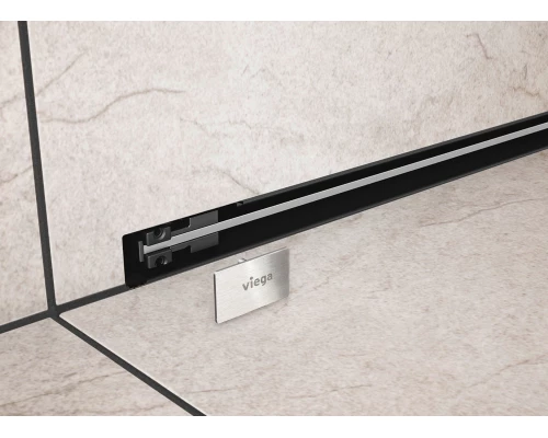 Душевой лоток Viega Advantix Vario 736736 под щелевую решетку, пристенный, подрезной от 30-120 см, высота сифона 6,6 см