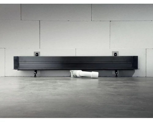 Душевой лоток Viega Advantix Vario 736736 под щелевую решетку, пристенный, подрезной от 30-120 см, высота сифона 6,6 см