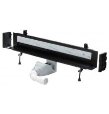 Душевой лоток Viega Advantix Vario 736736 под щелевую решетку, пристенный, подрезной от 30-120 см, высота сифона 6,6 см