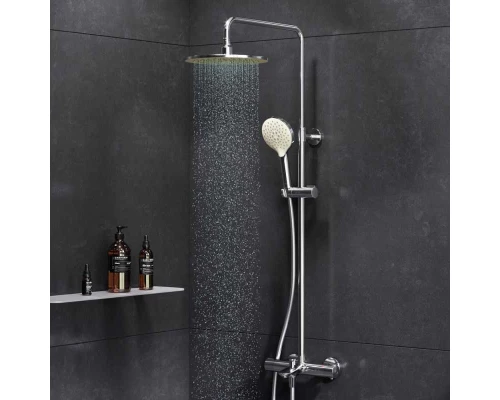 Душевая система Am.Pm Like F0780564, с термостатом, хром