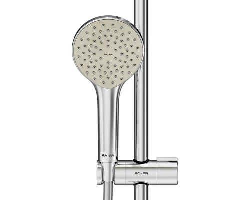 Душевой гарнитур Am.Pm Gem F0790000 с верхним душем d 220 мм, 1 режим лейки