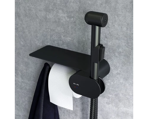 Гигиенический душ Am.Pm Like, со смесителем, черный матовый, F0202622