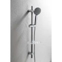 Душевой гарнитур Bravat Waterfall D154CP-2-RUS штанга 75 см, лейка 5 режимов, хром