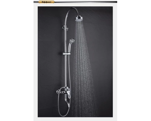 Душевая система D&K Rhein Paulinus DA1353701C11, хром