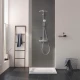 Душевая система с термостатом Grohe Euphoria SmartControl 310 DUO 26507000, цвет верхнего душа хром