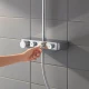 Душевая система с термостатом Grohe Euphoria SmartControl 310 DUO Cube 26508000, цвет верхнего душа хром