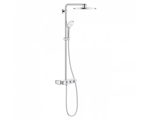 Душевая система с термостатом Grohe Euphoria SmartControl 310 DUO 26507000, цвет верхнего душа хром