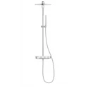 Душевая система с термостатом Grohe Euphoria SmartControl Cube 310 DUO 26508LS0, цвет верхнего душа белая луна