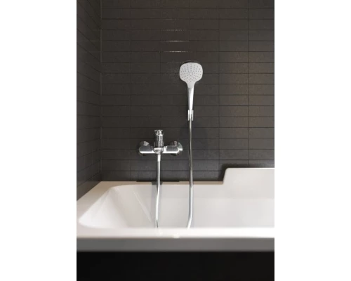 Душевой гарнитур Hansgrohe Croma Select E Vario 26413400, белый/хром