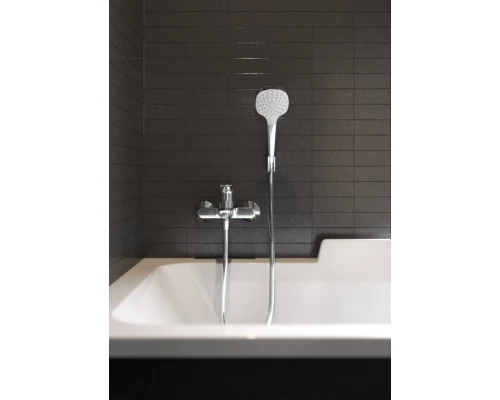 Душевой гарнитур Hansgrohe Croma Select E 1jet Port 1,25 м, 26424400, белый/хром