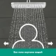 Верхний душ Hansgrohe Croma 26257000, 28х28 см, 1 режим струи, без держателя