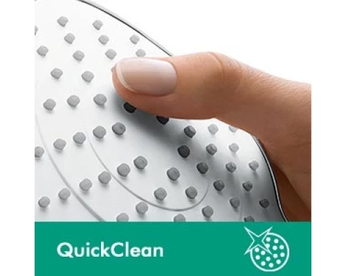 Верхний душ Hansgrohe Croma 26257000, 28х28 см, 1 режим струи, без держателя