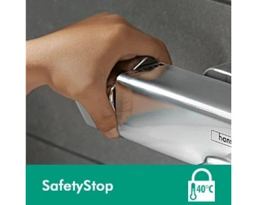 Душевая система Hansgrohe Croma E Showerpipe 280 1jet 27687000 c термостатом и изливом для ванны, хром