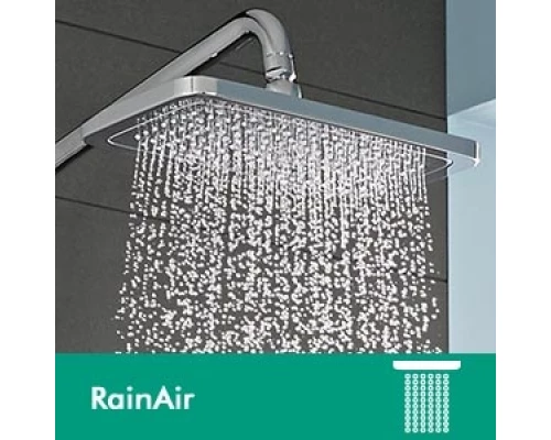 Душевая система Hansgrohe Croma E Showerpipe 280 1jet 27687000 c термостатом и изливом для ванны, хром