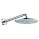 Верхний душ Hansgrohe Raindance S, 24х24 см, 1 режим струи, с держателем, хром, 27474000