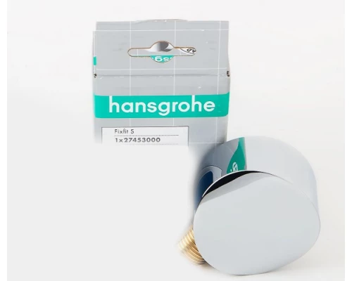 Шланговое подсоединение Hansgrohe FixFit S, хром, 27453000