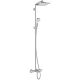 Душевая стойка Hansgrohe Crometta E 240 1jet Showerpipe 27298000 хром с термостатом