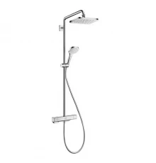 Душевая система Hansgrohe Croma E Showerpipe 280 1jet 27630000 c термостатом, хром