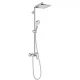 Душевая система Hansgrohe Crometta E 240 1jet Showerpipe 27284000