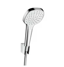 Душевой гарнитур Hansgrohe Croma Select E 1jet Port, 26412400, белый/хром