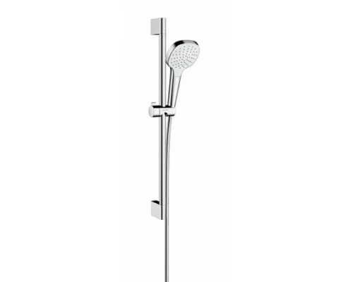 Душевой гарнитур Hansgrohe Croma Select E 26584400, белый/хром