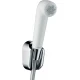 Гигиенический душ Hansgrohe Croma 32127000 1.25 м с держателем, белый/хром