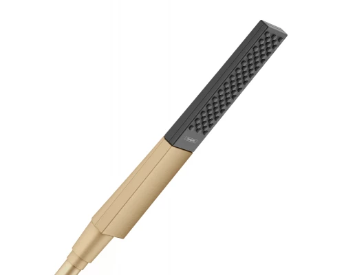 Ручной душ Hansgrohe Rainfinity 100 26866140, 1 тип струи, шлифованная бронза