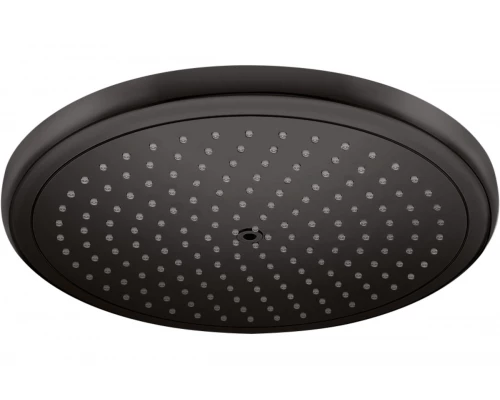 Верхний душ Hansgrohe Croma 280 Air, 28 х 28 см, 1 режим струи, без держателя, черный матовый, 26220670