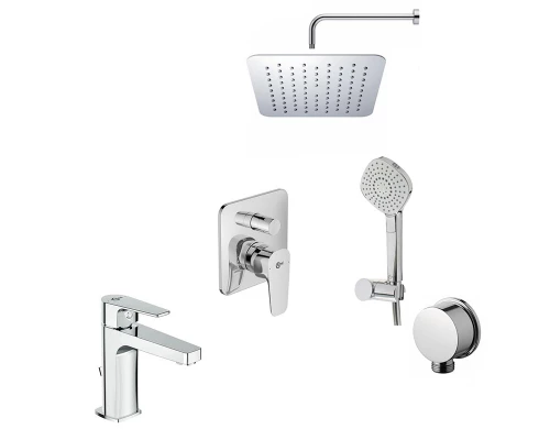 Набор смесителей для ванной Ideal Standard «Esla 6 в 1» BD002XC, хром
