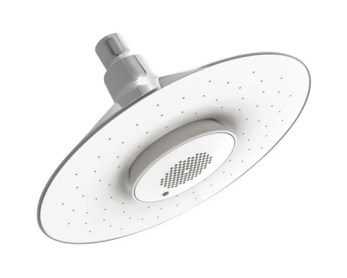 Верхний душ Jacob Delafon Moxie E99105-CP с динамиком, 20х20 см, 1 режим струи, без держателя