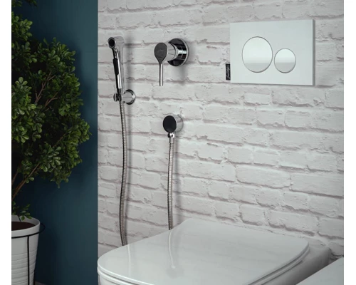 Гигиенический душ Jacob Delafon Elate, со смесителем, хром, E24610-CP