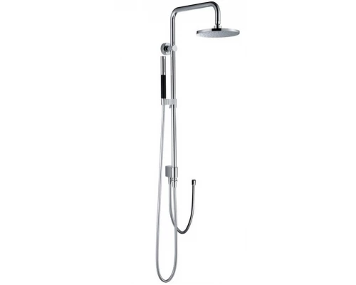 Душевой гарнитур Jacob Delafon Eo E11715-CP, хром, с круглым верхним душем, ø 200 мм