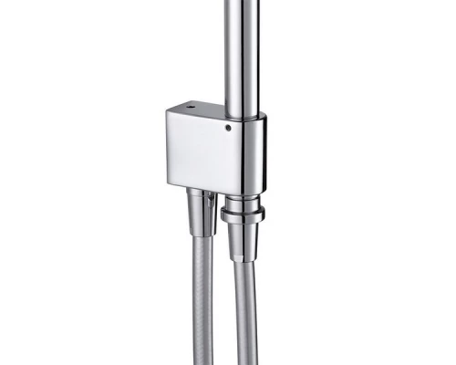 Душевой гарнитур Jacob Delafon Eo E11715-CP, хром, с круглым верхним душем, ø 200 мм