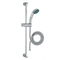 Душевой гарнитур Jacob Delafon Basic 1 E14325-CP, хром, со штангой 75 см