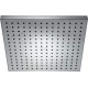 Верхний душ Jacob Delafon EO E3875-CP, 1/2", 280*280 мм, 1 режим струи, без держателя, квадратный, хром