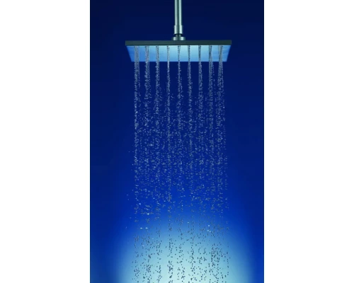 Верхний душ Jacob Delafon Katalyst E13696-CP, 25*25 см, 1 режим струи, без держателя