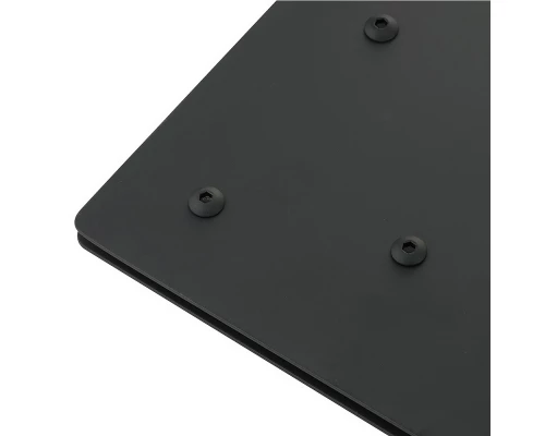 Верхний душ Migliore Kvant Black, 30 х 30 см, черный матовый, 30465