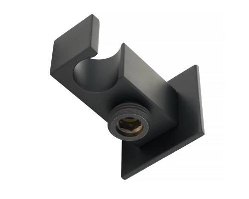 Шланговое подсоединение с держателем Migliore Kvant Black, цвет черный матовый, 30471