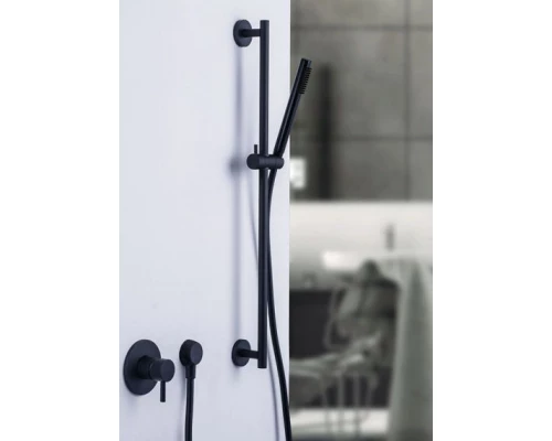 Душевая стойка Paffoni Life ZSAL135NO, черный матовый