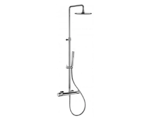 Душевая колонна Paffoni Birillo Mini ZCOL638LIQCR с термостатическим смесителем для душа