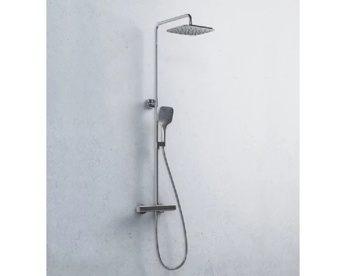 Душевая система с термосмесителем Ravak 10° TD 091.00/150, хром, X070103